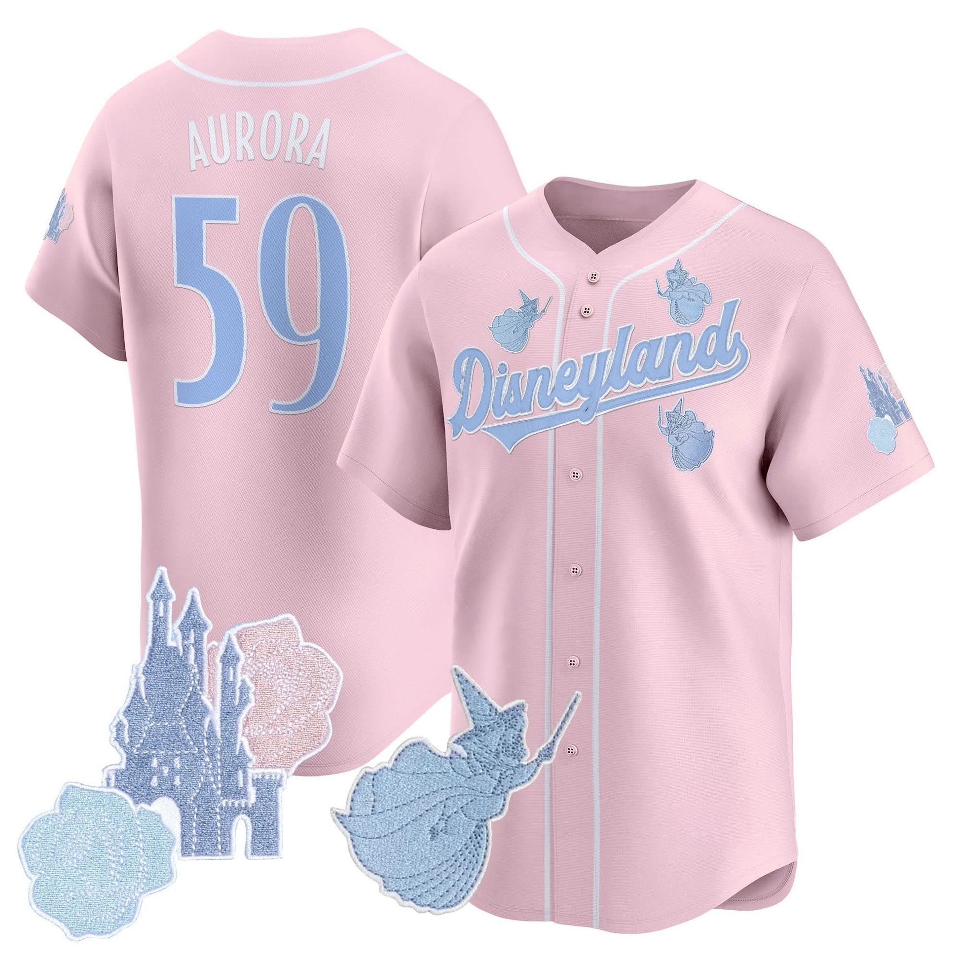 Unisex Disney Princess Vapor Baseball Jersey - All Stitched