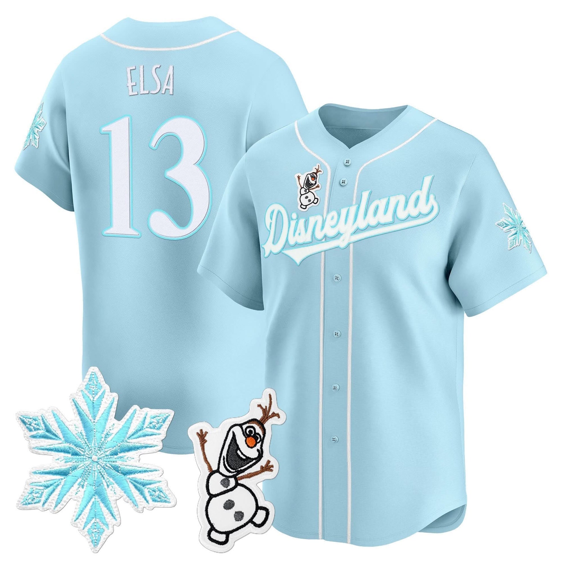 Unisex Disney Princess Vapor Baseball Jersey - All Stitched