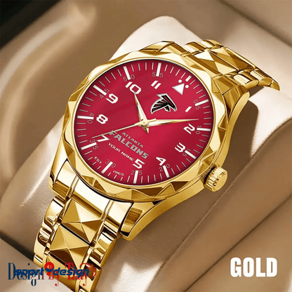 Atlanta Falcons Luxury Diamond Men Watch Trending 2025