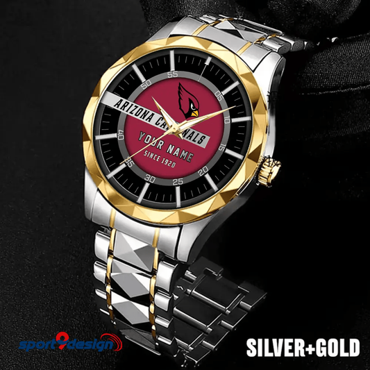 Arizona Cardinals Luxury Diamond Men Watch Trending 2025