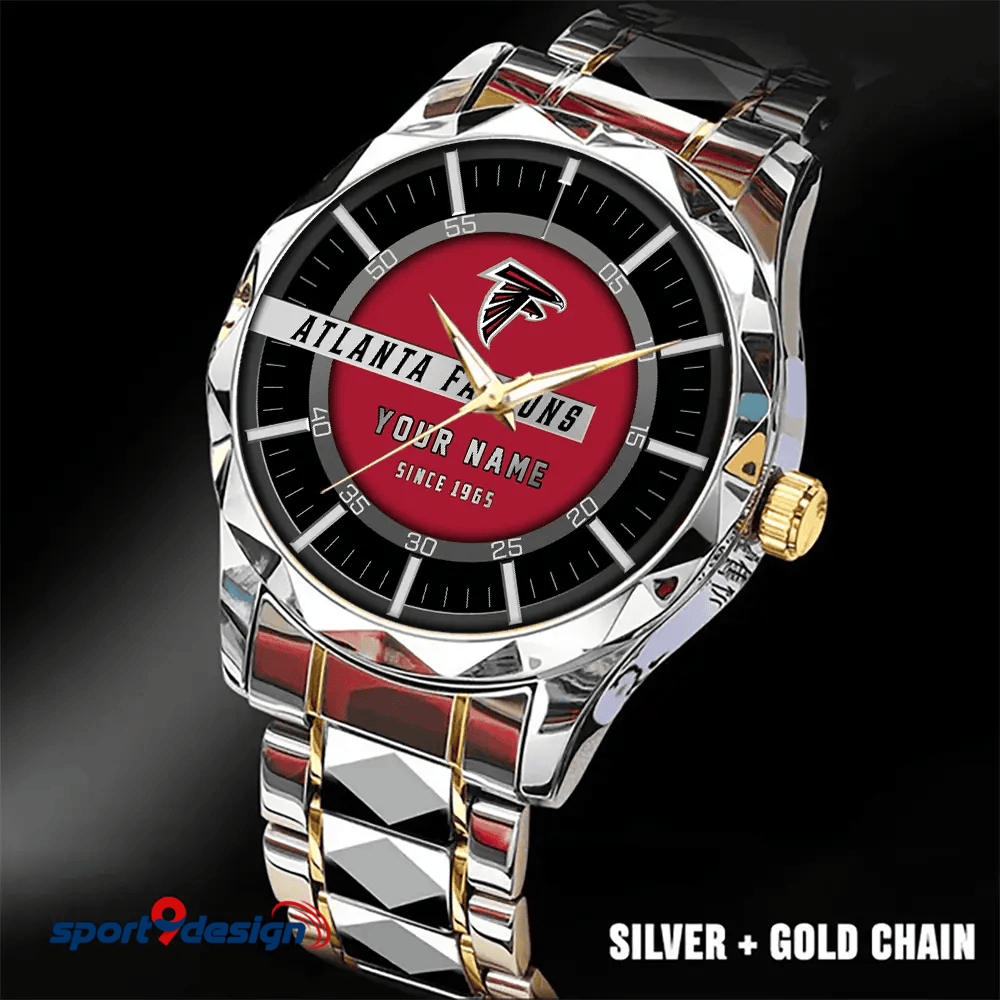 Atlanta Falcons Luxury Diamond Men Watch Trending 2025