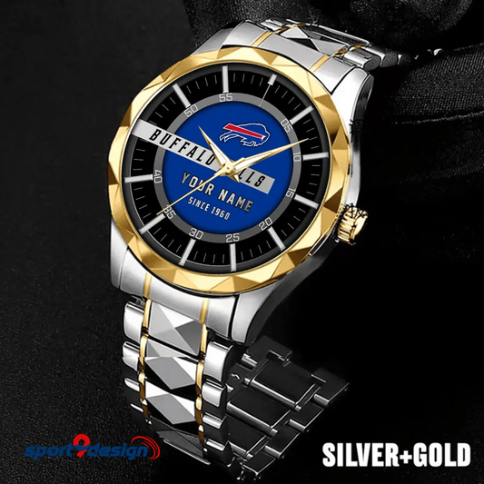 Buffalo Bills Luxury Diamond Men Watch Trending 2025
