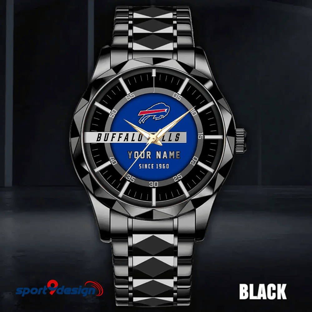 Buffalo Bills Luxury Diamond Men Watch Trending 2025