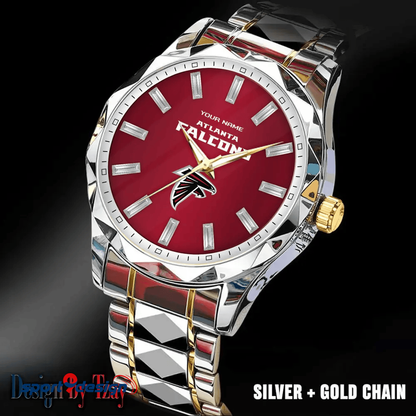Atlanta Falcons Luxury Diamond Men Watch Trending 2025