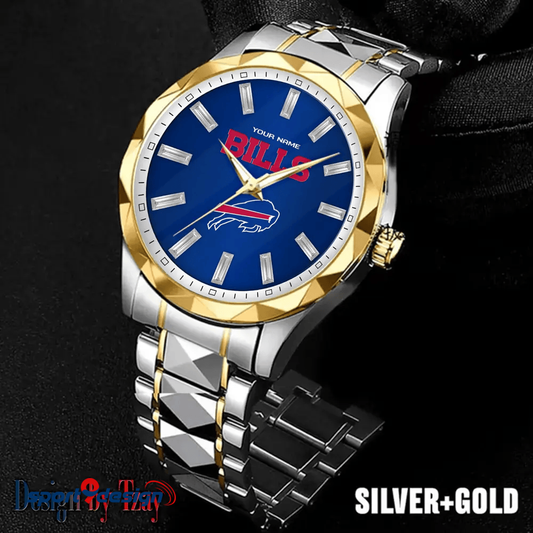 Buffalo Bills Luxury Diamond Men Watch Trending 2025