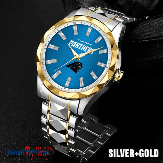 Carolina Panthers Luxury Diamond Men Watch Trending 2025