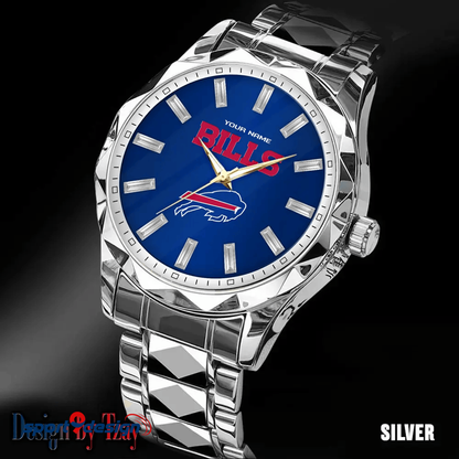 Buffalo Bills Luxury Diamond Men Watch Trending 2025