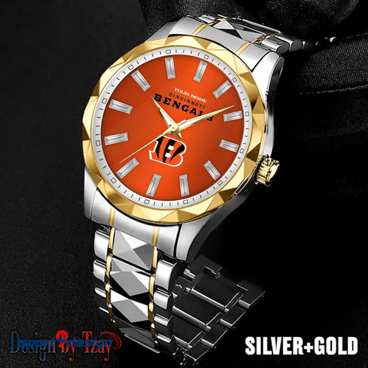 Cincinnati Bengals Luxury Diamond Men Watch Trending 2025