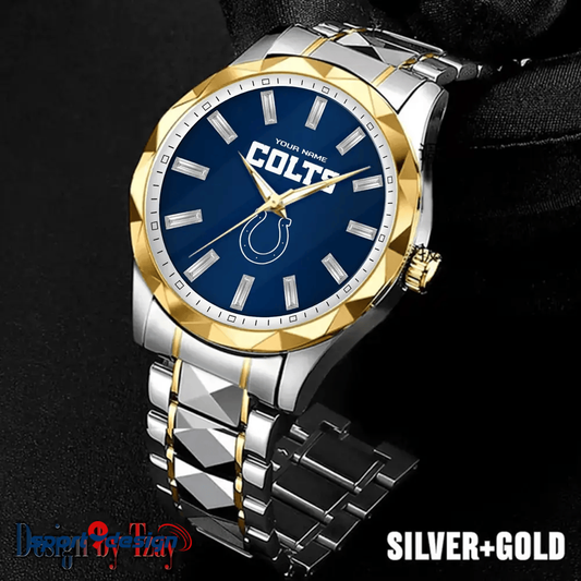 Indianapolis Colts Luxury Diamond Men Watch Trending 2025