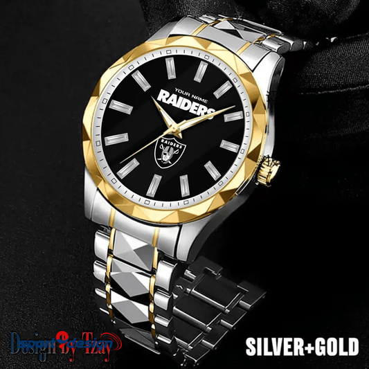 Las Vegas Raiders Luxury Diamond Men Watch Trending 2025