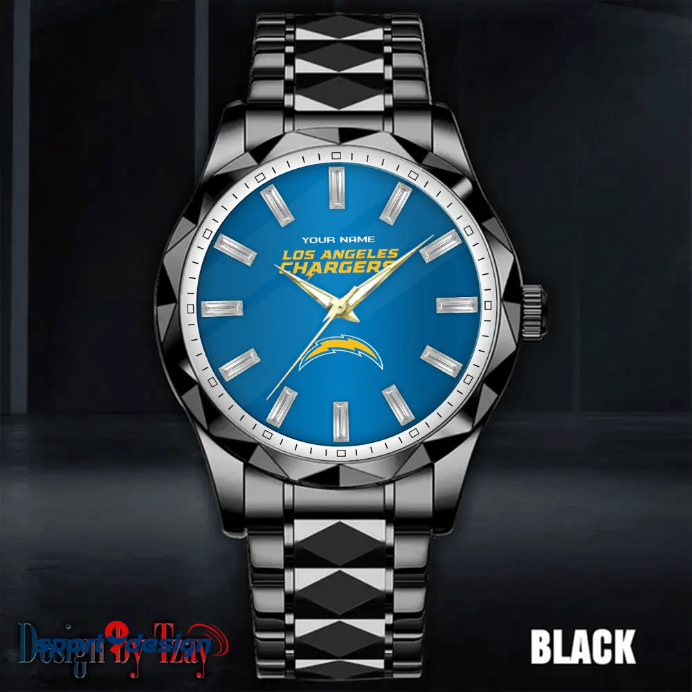 Los Angeles Chargers Luxury Diamond Men Watch Trending 2025