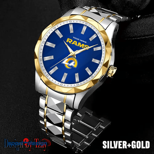 Los Angeles Rams Luxury Diamond Men Watch Trending 2025