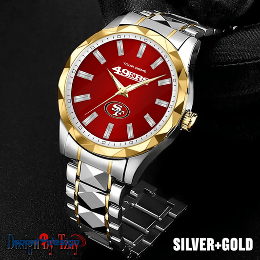 San Francisco 49ers Luxury Diamond Men Watch Trending 2025