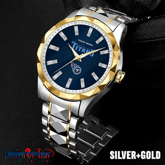 Tennessee Titans Luxury Diamond Men Watch Trending 2025