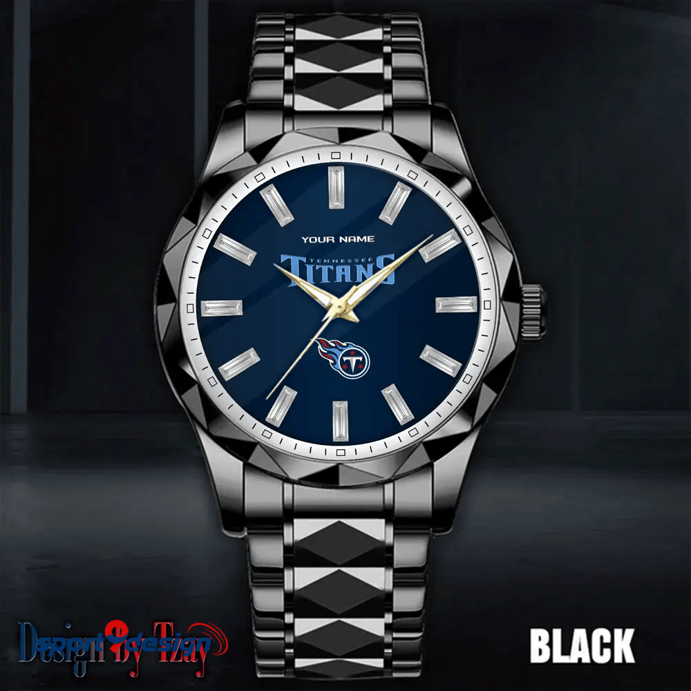 Tennessee Titans Luxury Diamond Men Watch Trending 2025