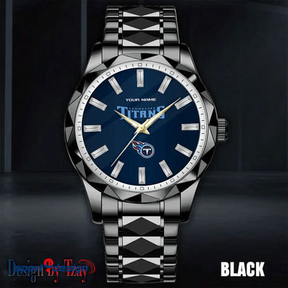 Tennessee Titans Luxury Diamond Men Watch Trending 2025