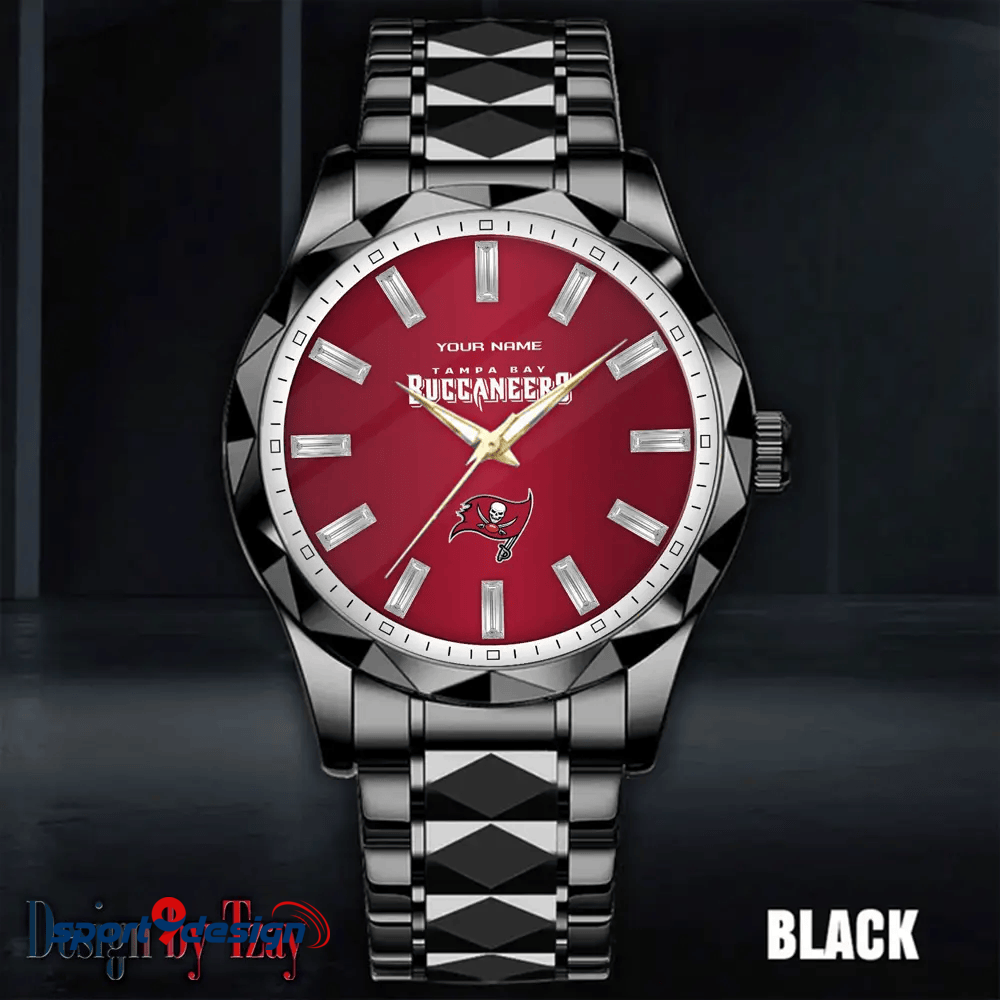 Tampa Bay Buccaneers Luxury Diamond Men Watch Trending 2025