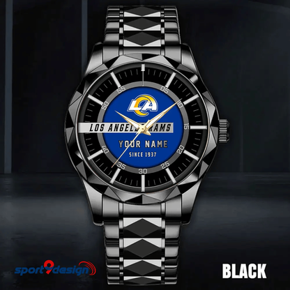 Los Angeles Rams Luxury Diamond Men Watch Trending 2025