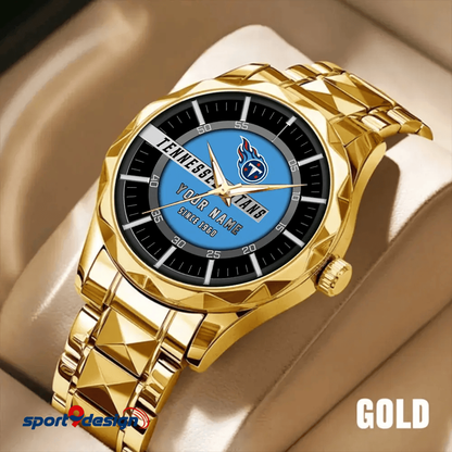 Tennessee Titans Luxury Diamond Men Watch Trending 2025