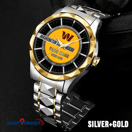 Washington Redskins Luxury Diamond Men Watch Trending 2025 SPTDMW064