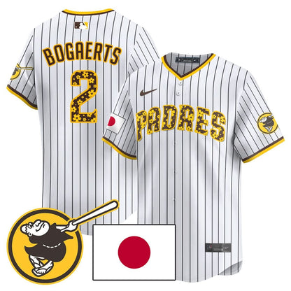 Men's San Diego Padres Japanese Heritage Jersey - All Stitched