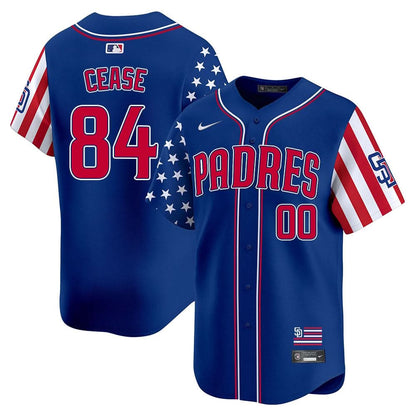 Men's San Diego Padres Independence Day Jersey - All Stitched
