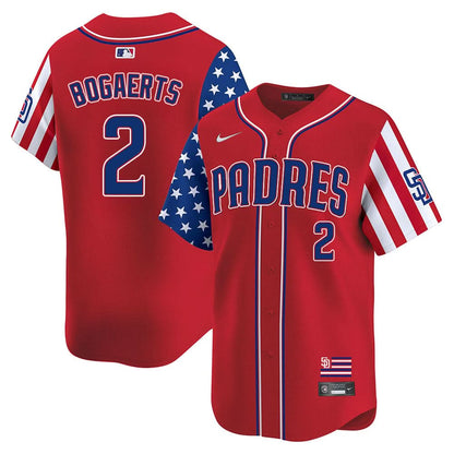 Men's San Diego Padres Independence Day Jersey - All Stitched