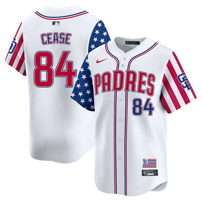 Men's San Diego Padres Independence Day Jersey - All Stitched