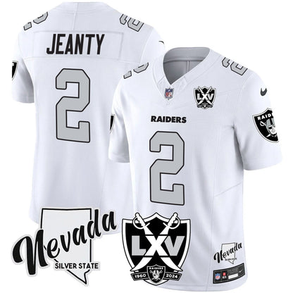 Men's Raiders 2025 Vapor Limited Jersey - 65th Anniversary - All Stitched