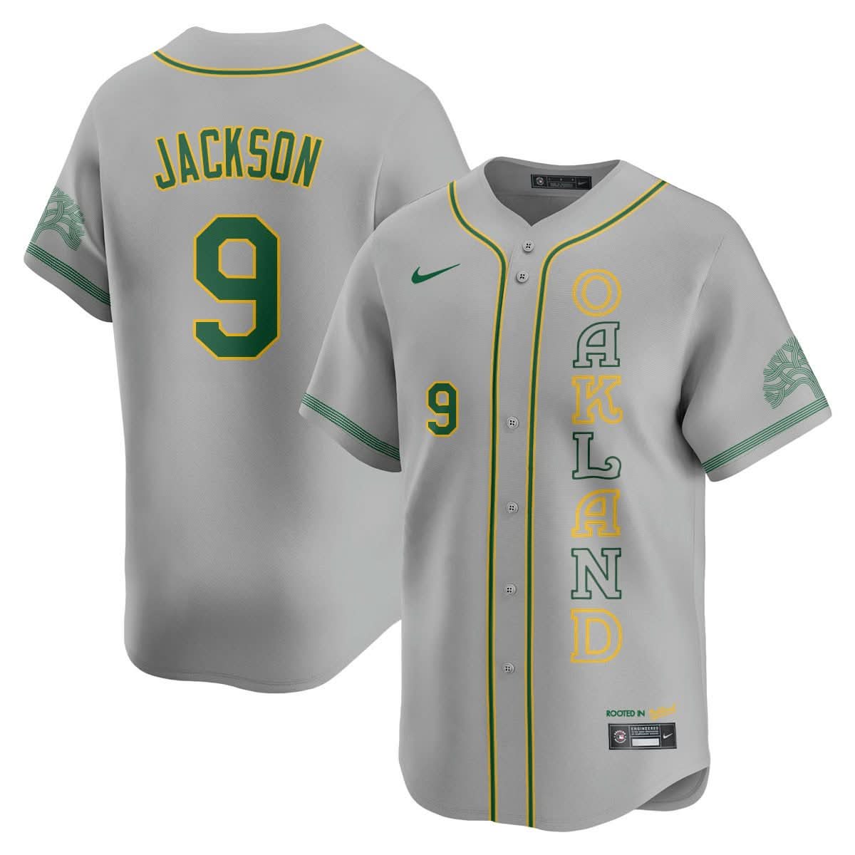 Men's Oakland Athletics City Connect Concept Jersey - All Stitched