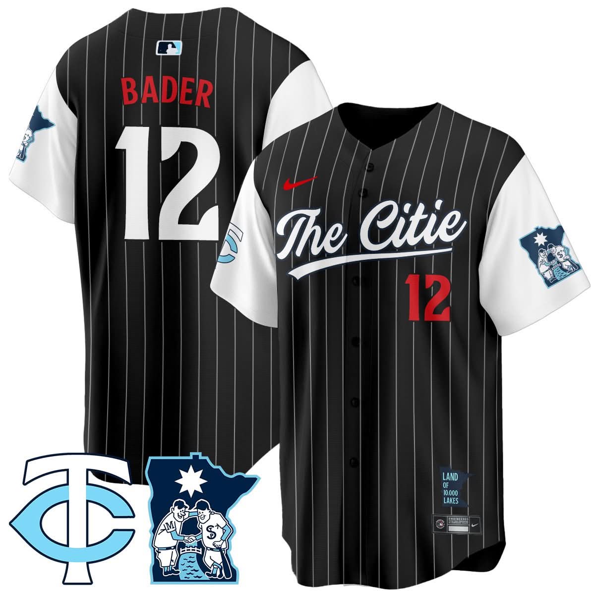 Men's Minnesota Twins City Connect Concept Jersey - All Stitched