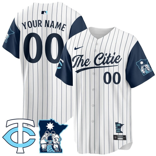 Custom Name/Gender Minnesota Twins City Connect Concept Jersey - All Stitched