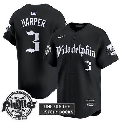 Phillies 'Retro Newspaper Edition' Vapor Premier Limited Jersey - All Stitched