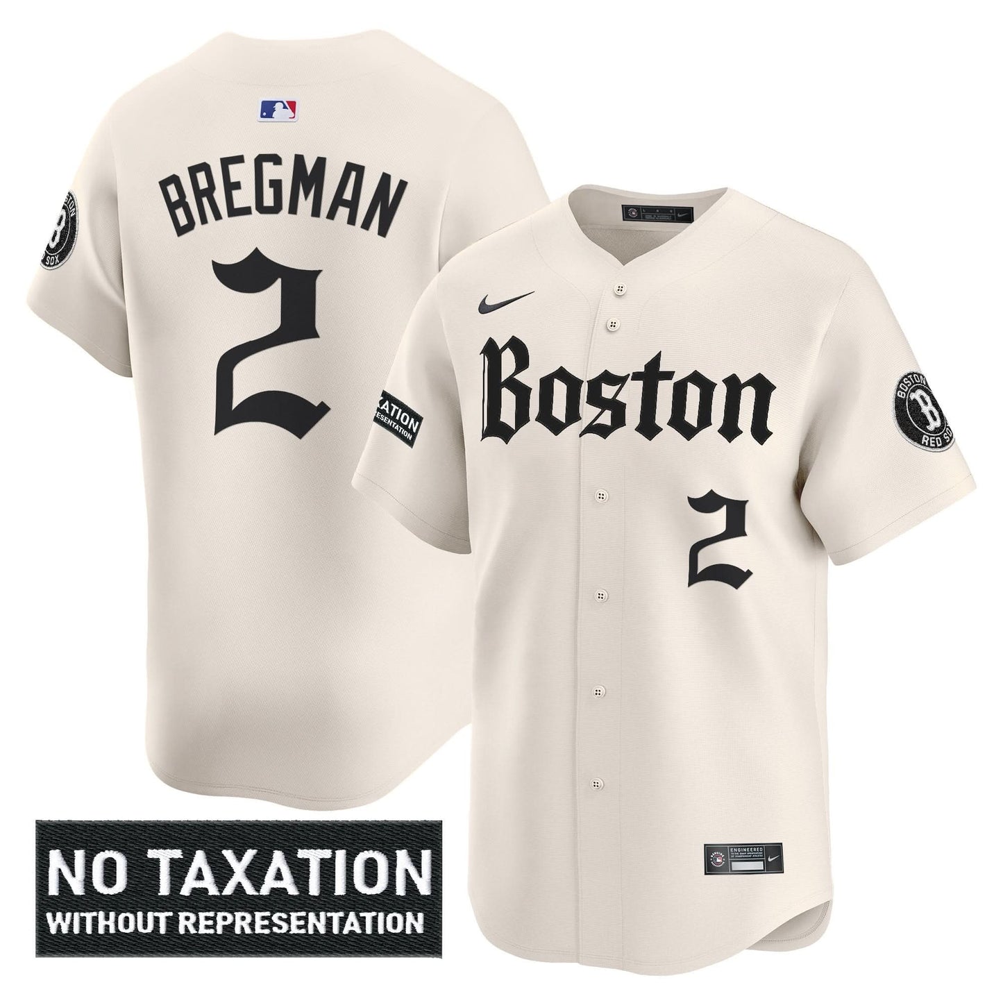 Men's Boston Red Sox 'Retro Newspaper Edition' Vapor Premier Limited Jersey - All Stitched