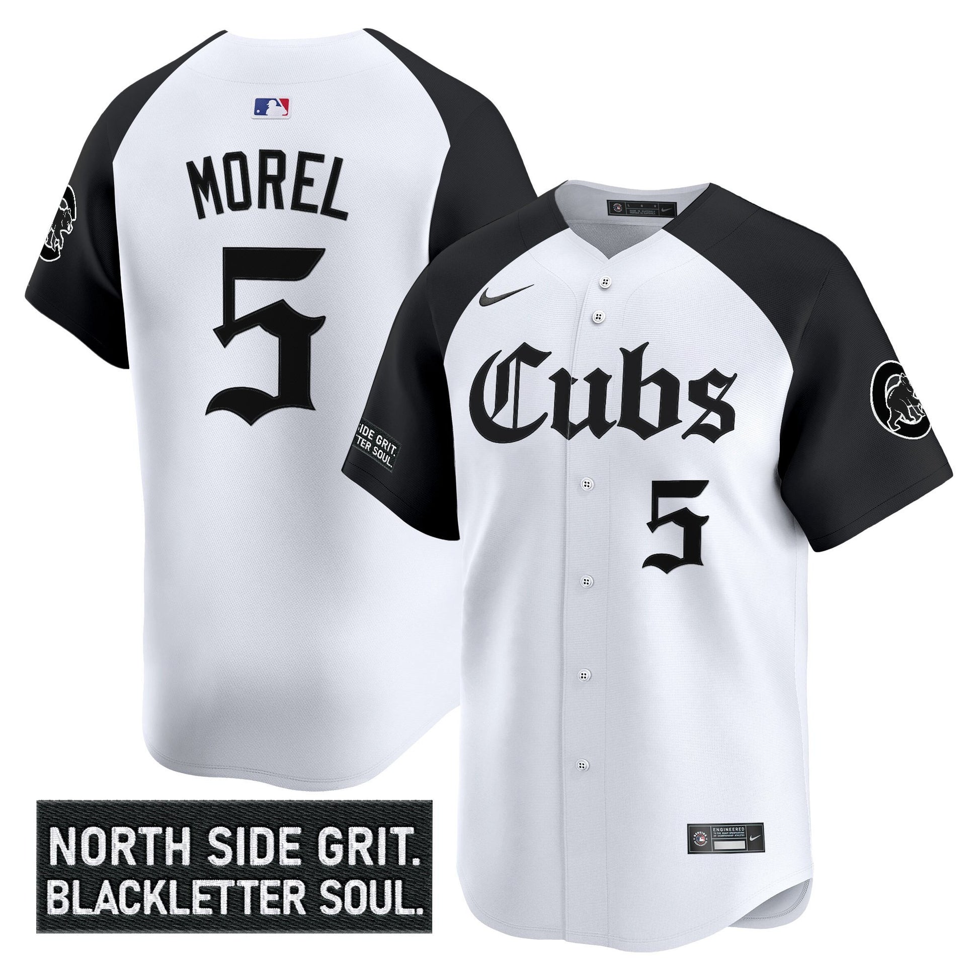 Men's Chicago Cubs 'Gothic North Side Edition' Vapor Premier Limited Jersey - All Stitched