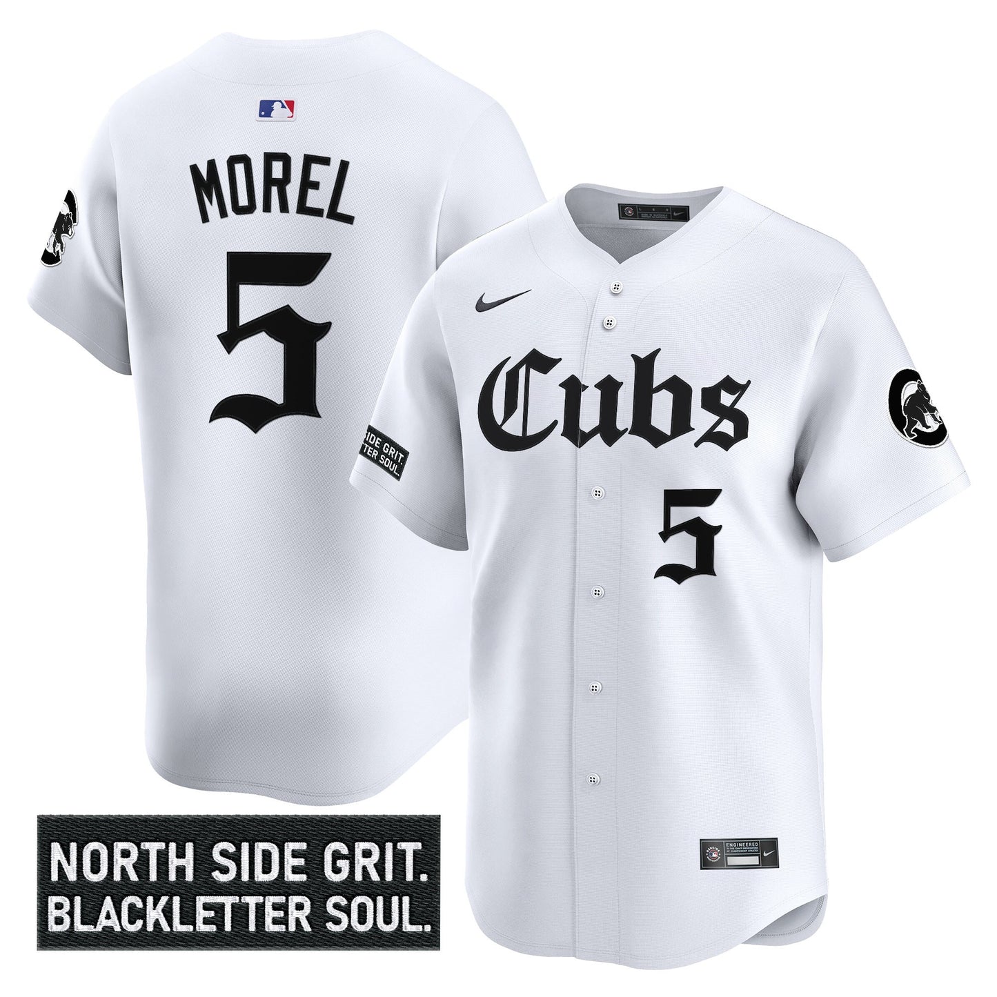 Men's Chicago Cubs 'Gothic North Side Edition' Vapor Premier Limited Jersey - All Stitched