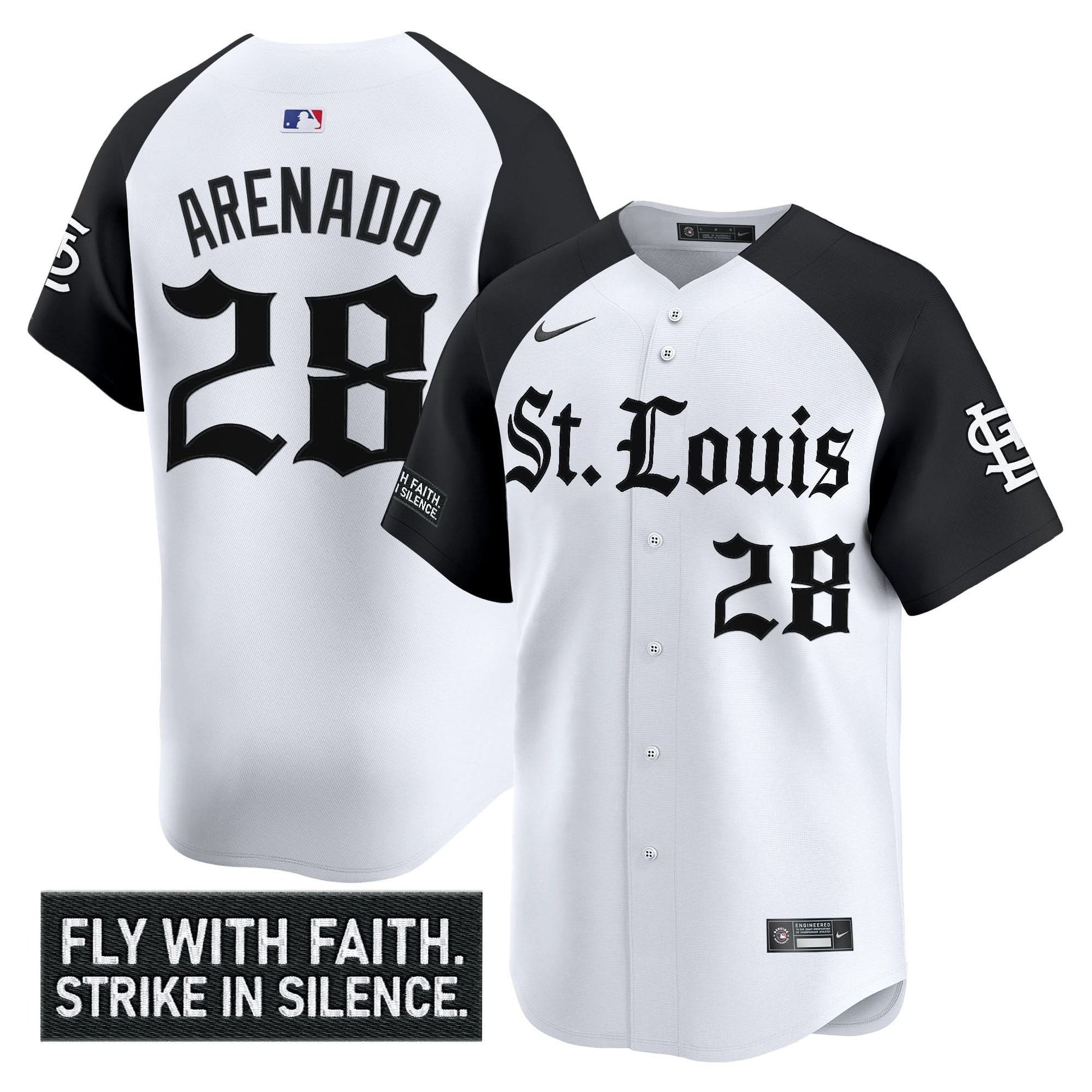 Men's St. Louis Cardinals 'Gothic Legacy Edition' Vapor Premier Limited Jersey - All Stitched