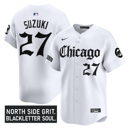 Men's Chicago Cubs 'Gothic North Side Edition' Vapor Premier Limited Jersey V2 - All Stitched