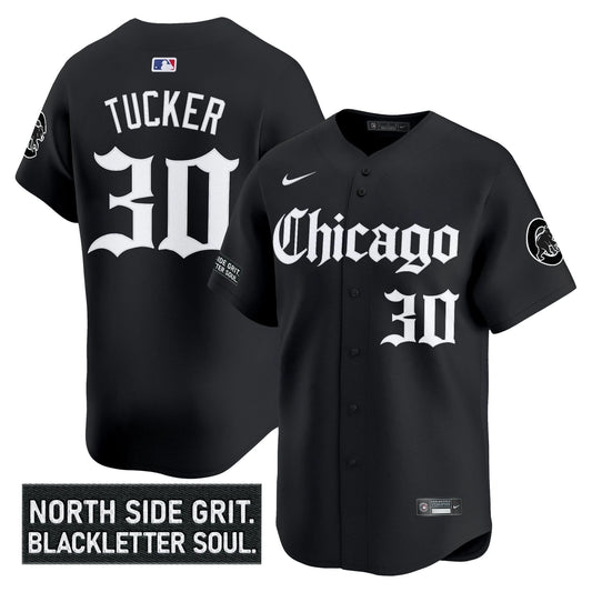 Men's Chicago Cubs 'Gothic North Side Edition' Vapor Premier Limited Jersey V2 - All Stitched