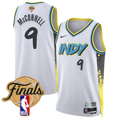 Men's Indiana Pacers 2025 Finals Swingman Jersey - All Stitched