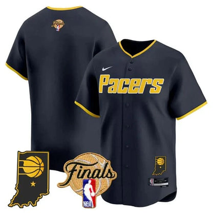 Indiana Pacers 2025 Finals Vapor Baseball Jersey N3 - All Stitched