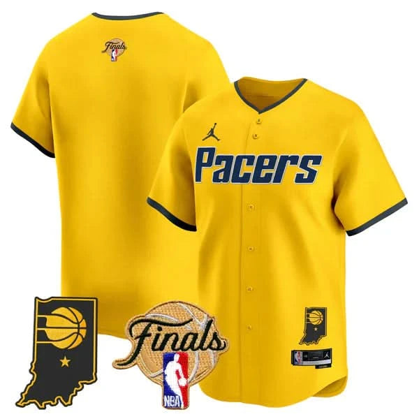 Indiana Pacers 2025 Finals Vapor Baseball Jersey N3 - All Stitched