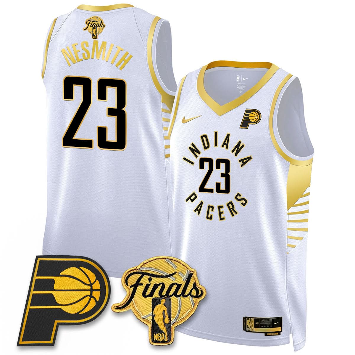 Indiana Pacers Swingman Jersey Final Patch - All Stitched