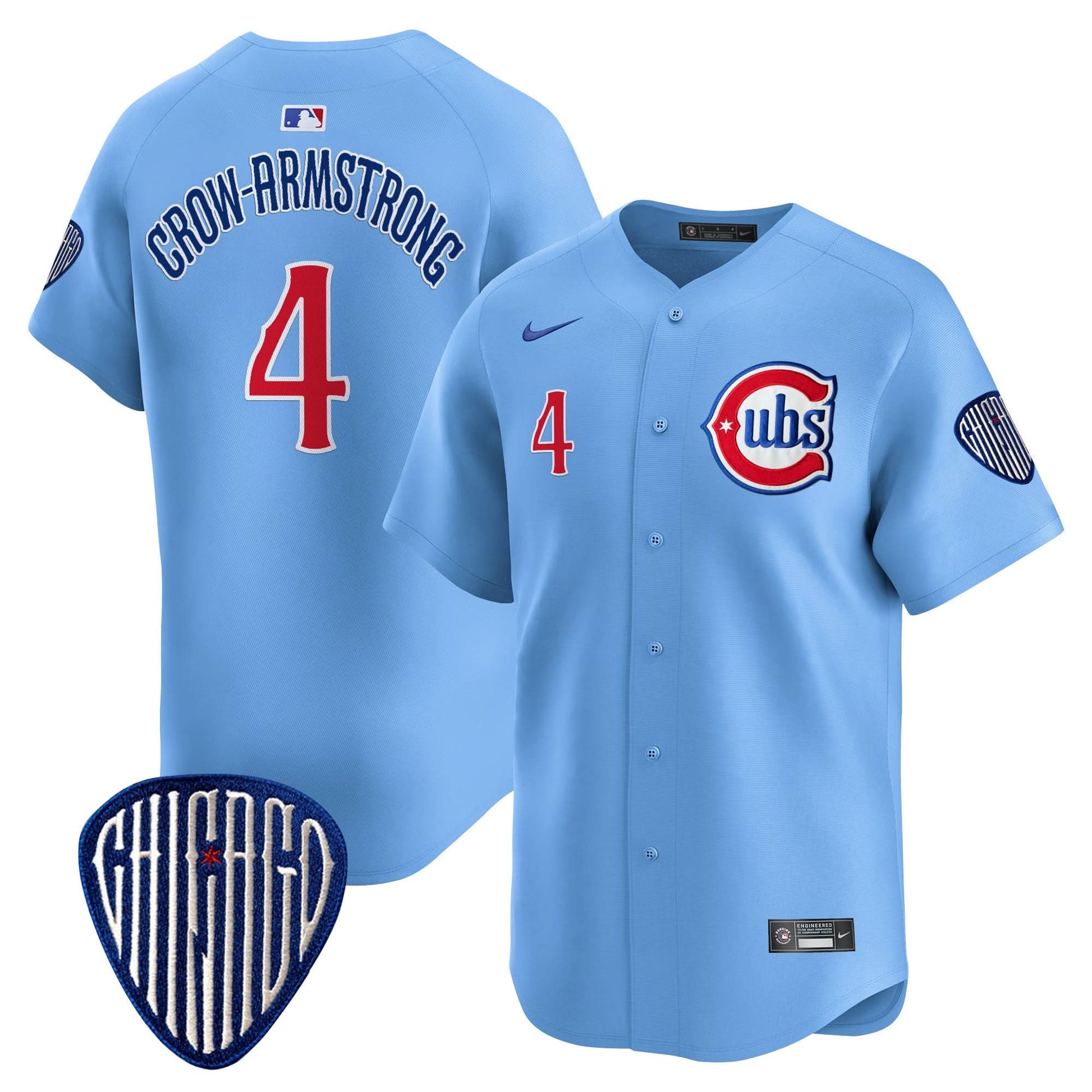 Men's Chicago Cubs Blue Alternate Vapor Premier Limited Jersey - All Stitched