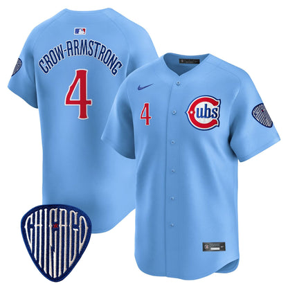 Men's Chicago Cubs Blue Alternate Vapor Premier Limited Jersey - All Stitched