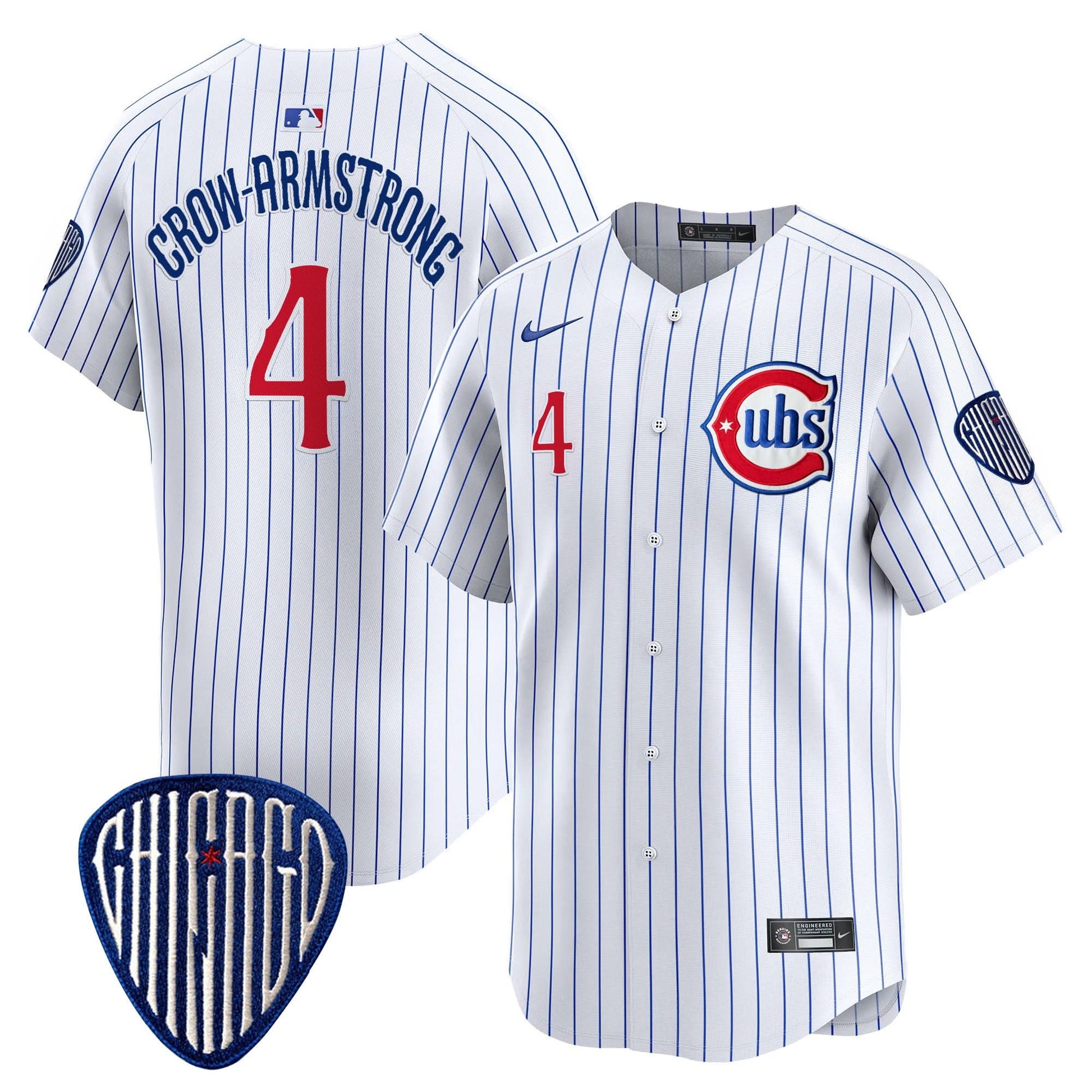 Men's Chicago Cubs Blue Alternate Vapor Premier Limited Jersey - All Stitched