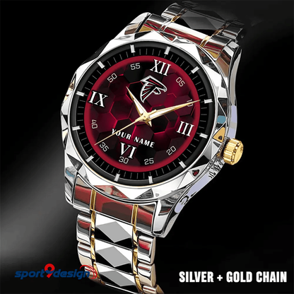 Atlanta Falcons Luxury Diamond Men Watch Trending 2025