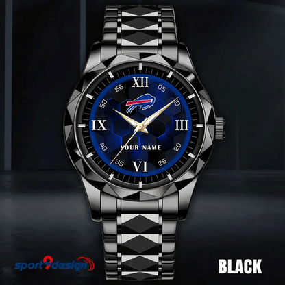 Buffalo Bills Luxury Diamond Men Watch Trending 2025