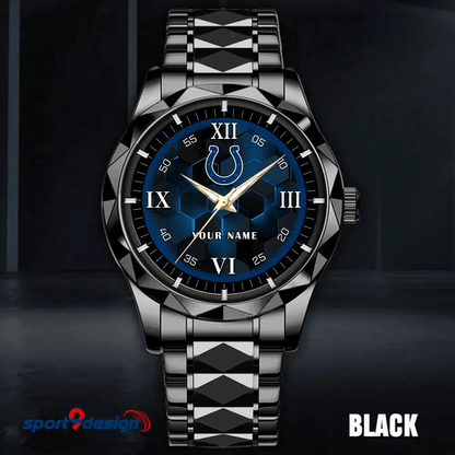 Indianapolis Colts Luxury Diamond Men Watch Trending 2025