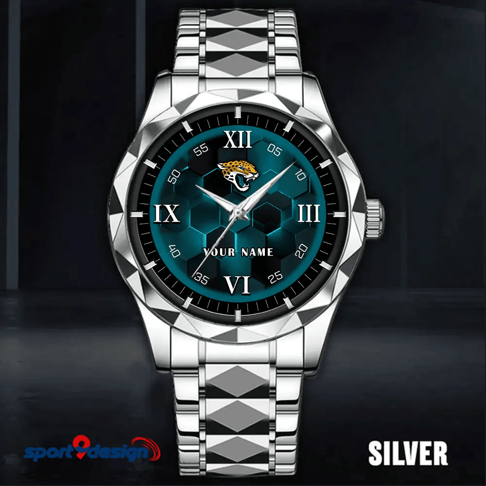 Jacksonville Jaguars Luxury Diamond Men Watch Trending 2025